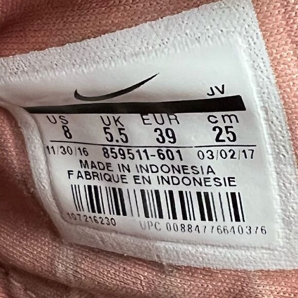 Nike Air Huarache Run Ultra Premium in Stardust Pink 8 - Picture 9 of 9